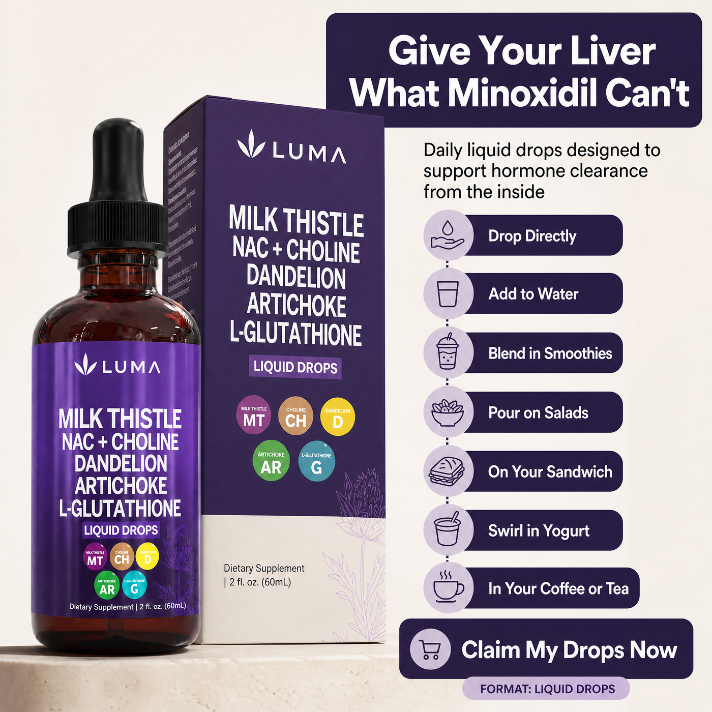 A Liver-First System for Hormone Clearance